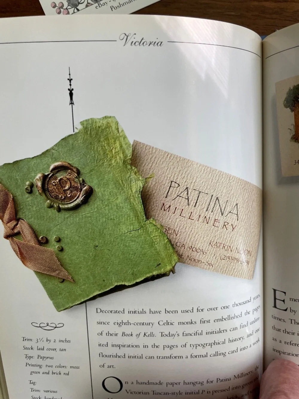 Victoria: Calling Cards - Business and Calling Card Design - Hardbound Book